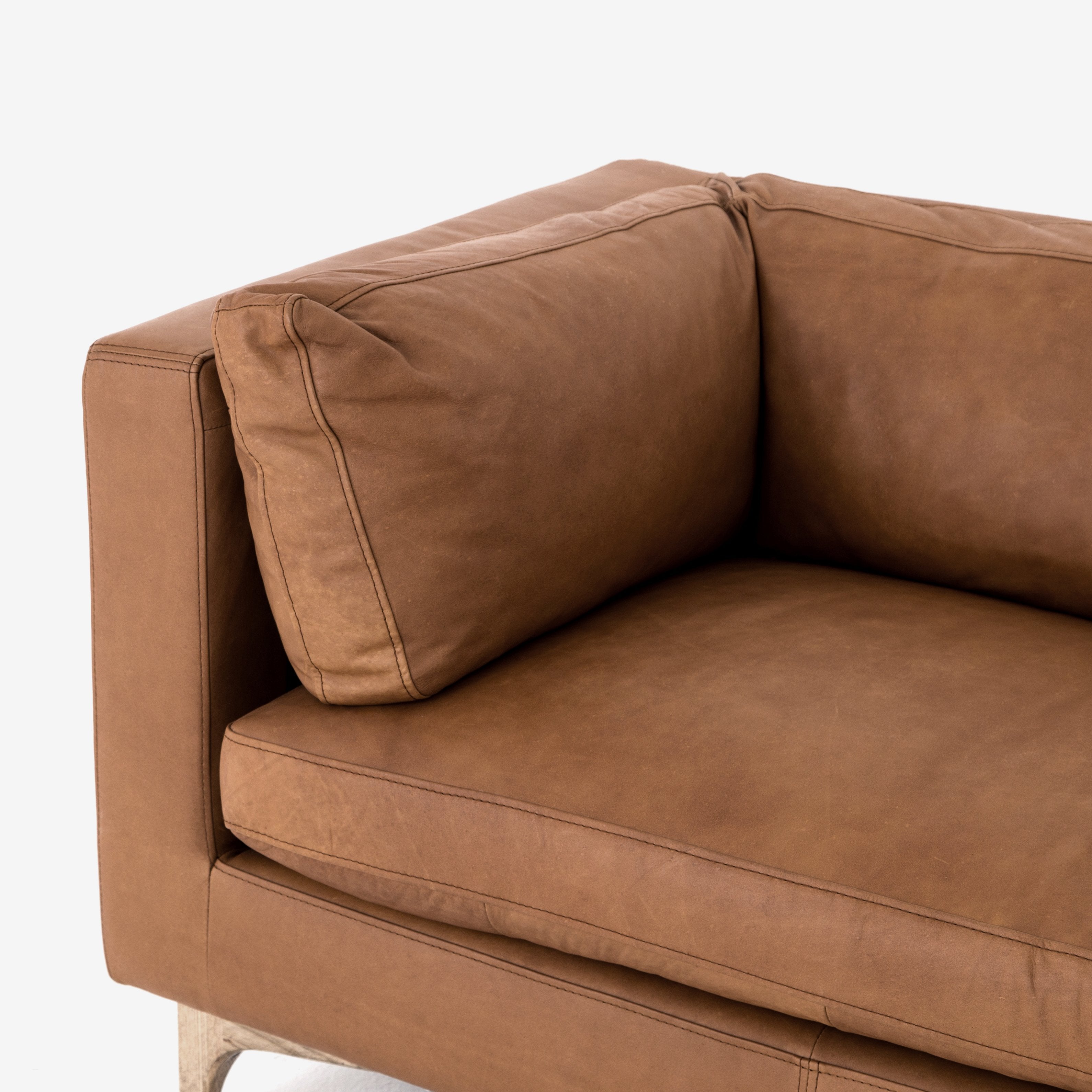 Beckwith Leather Sofa - 2 Colors - Four Hands