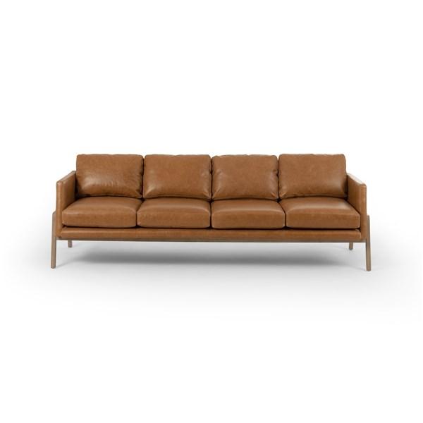 DIANA SOFA | FOUR HANDS | LEATHER CONTEMPORARY SOFA | CITY HOME