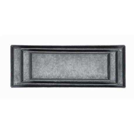Decorative Zinc Trays - City Home - Portland Oregon - Furniture and Home Decor