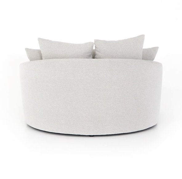 Chloe Media Lounger: Product Back View