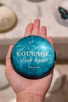 Courage Paperweight: Product View