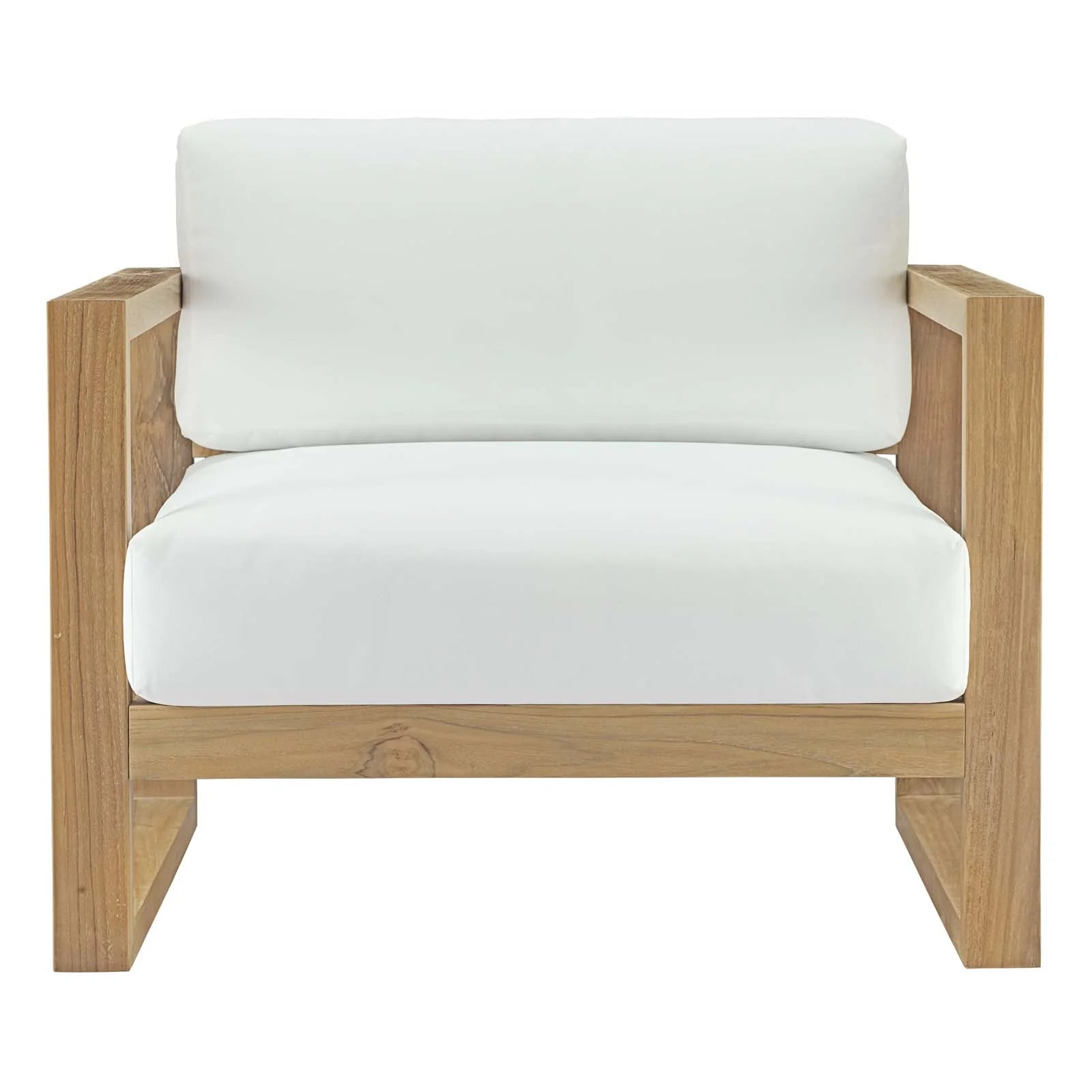 Upland Outdoor Teak Patio Chair - shop outdoor furniture at City Home PDX