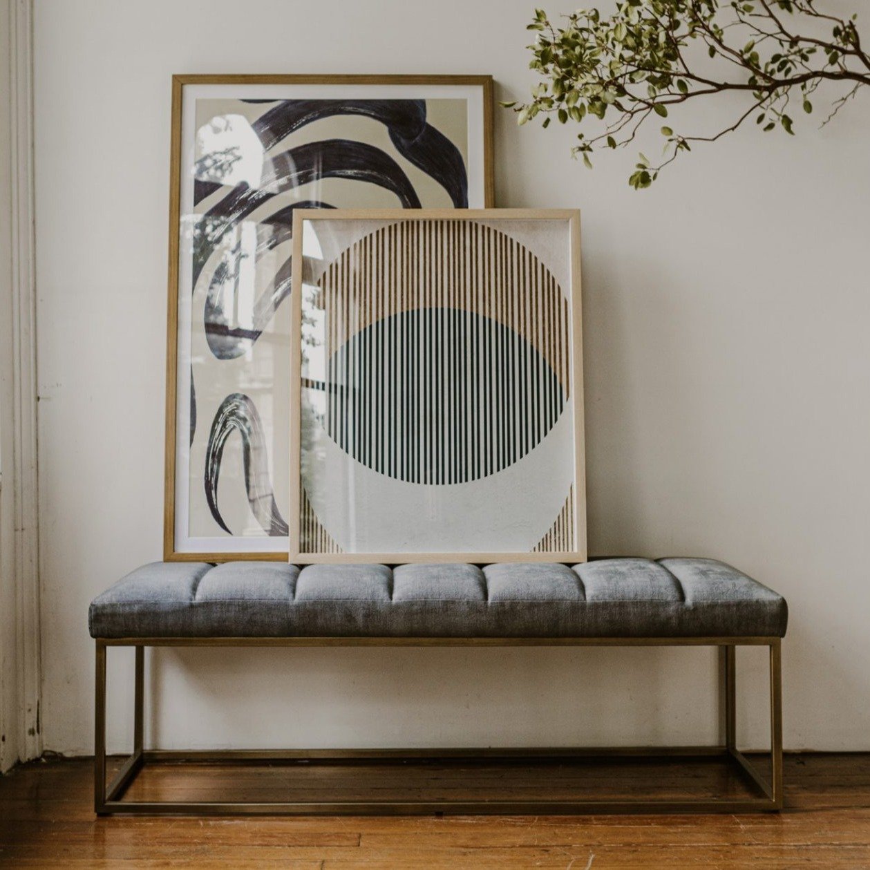 Clarity Abstract Framed Wall Art - 2 Styles - Moe's