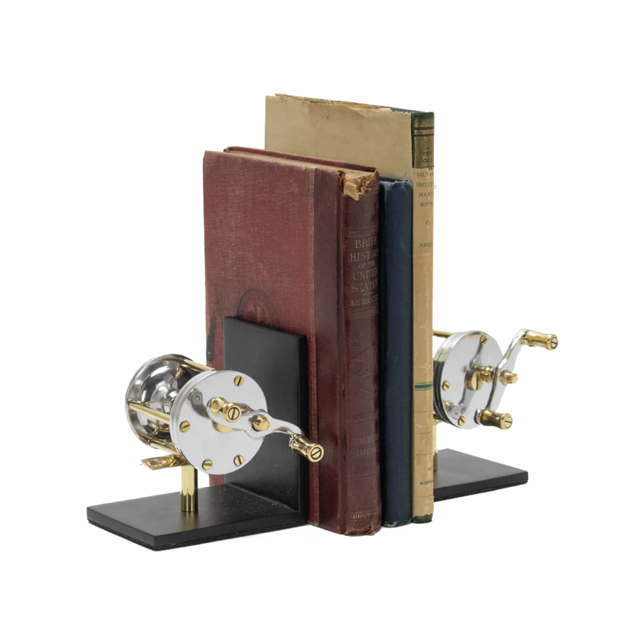 Fishing bookends