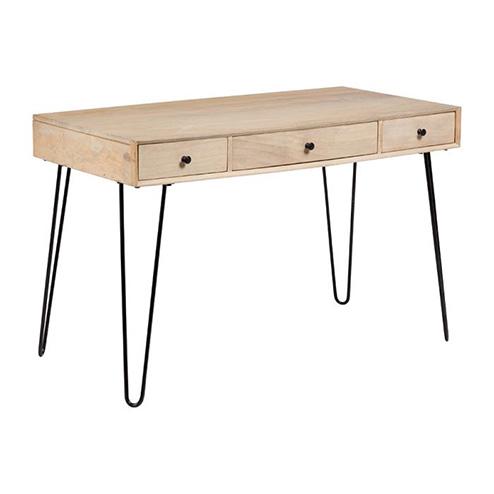 Graphik 3 Drawer Desk - Porter