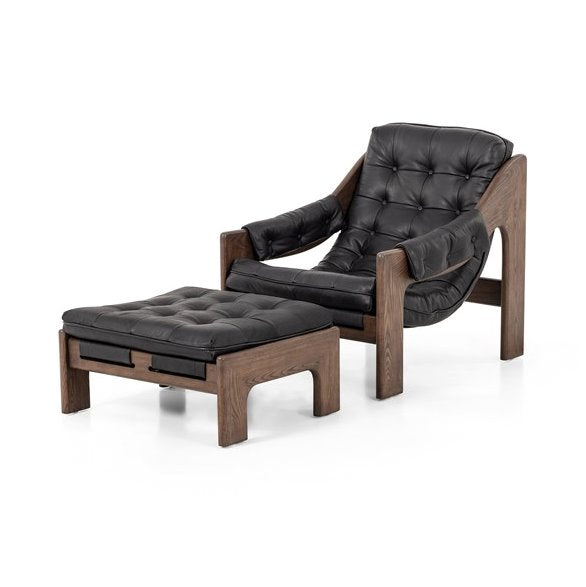 Halston Chair w/Ottoman: Available at City Home PDX
