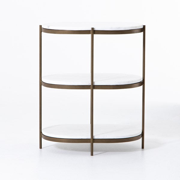 Felix Oval Nightstand side view