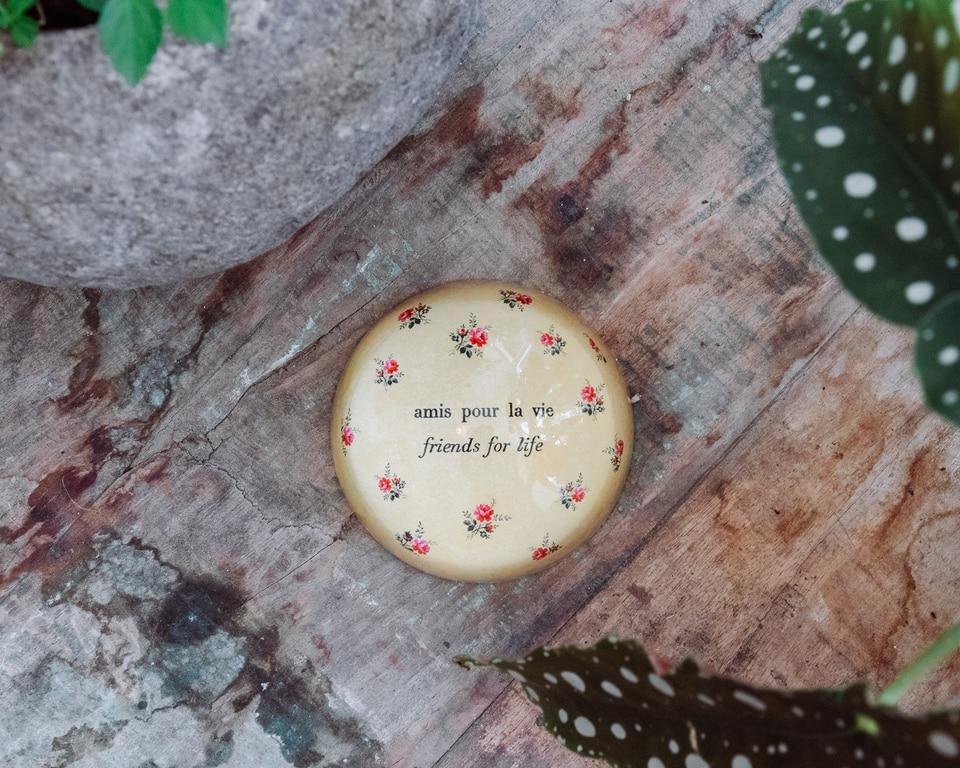 Amis pour la Vie (Friends for Life) Paperweight - Sugarboo & Co.