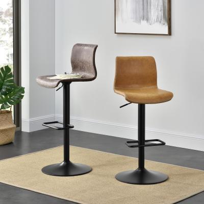 Jayden Low Back Gaslift Bar Stool | Bar Height Furniture | City Home
