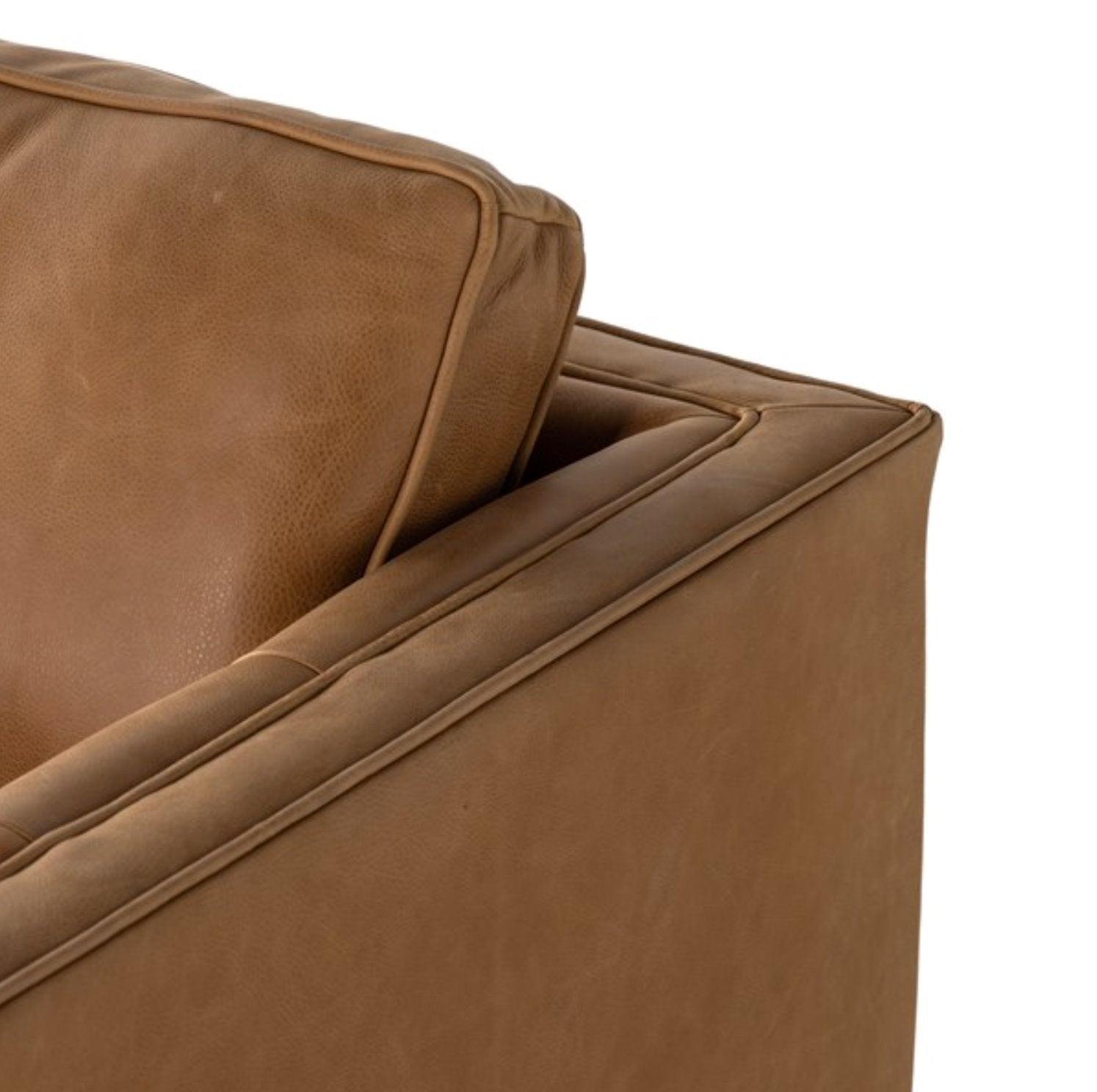 Kiera Swivel Chair: Up-Close Corner View
