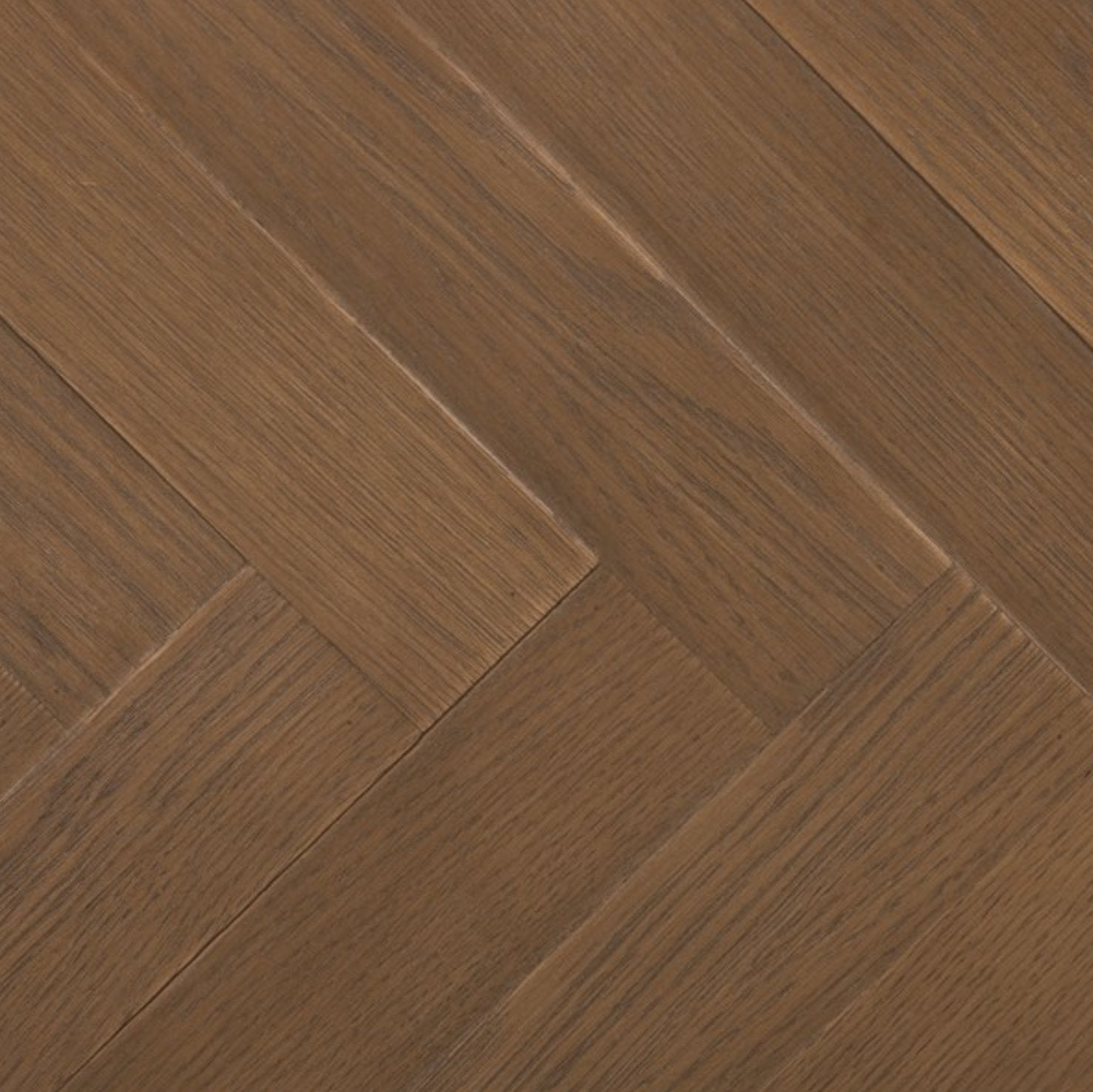 Lamar Console Table in Matte Brown Veneer: Up-Close View of Color Finish