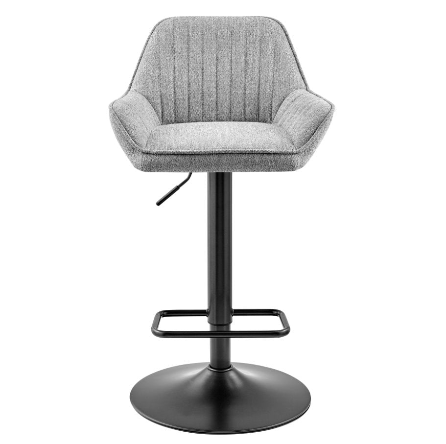 Luther Swivel Gaslift Bar Stool: Available at City Home PDX