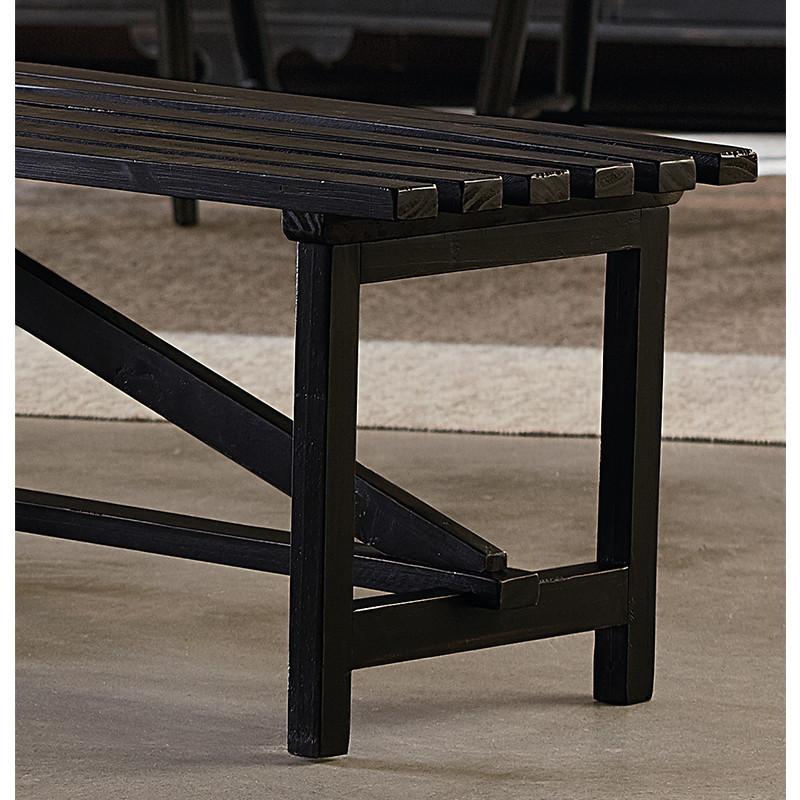 Magnolia home store black bench