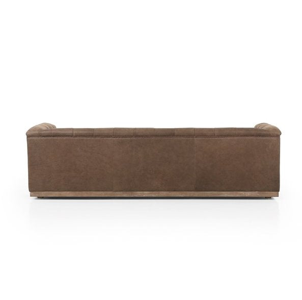 Maxx Leather Sofa: Product Back View