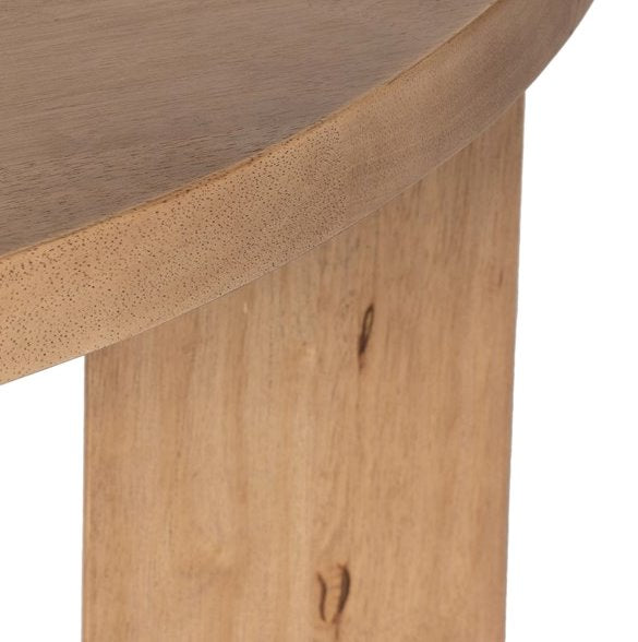 Mesa Round Coffee Table in size 48": Up-Close Product View