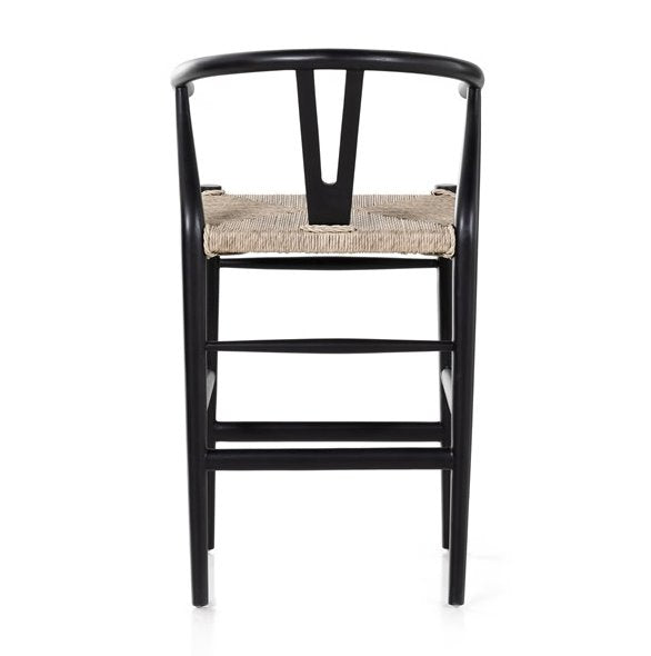 Muestra Counter Stool: Product Back View