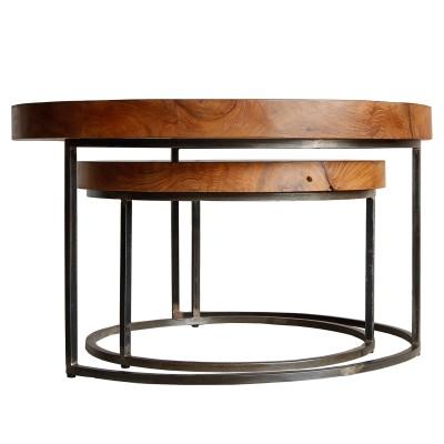 Otto Nesting Coffee Table Set - New Pacific Direct