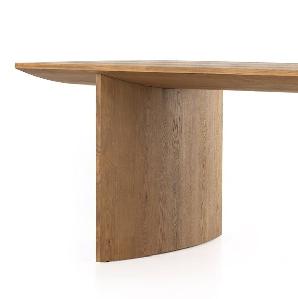 Pickford 84" Dining Table: Table Leg View
