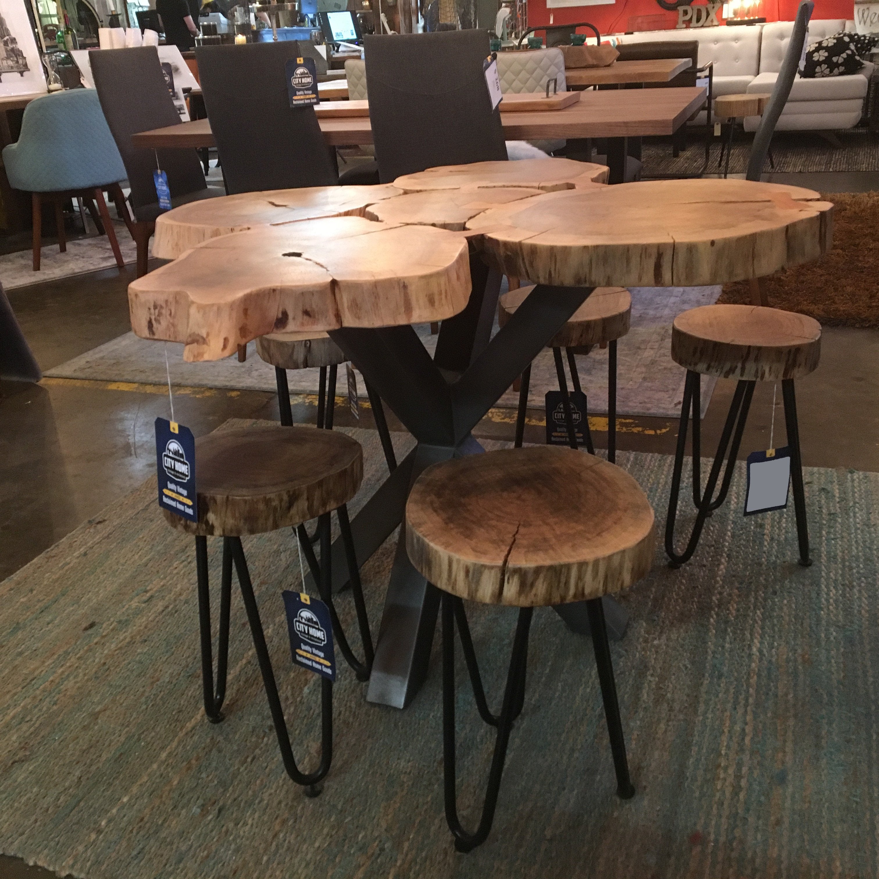 Deschutes Stool - City Home - Portland Oregon - Furniture and Home Decor