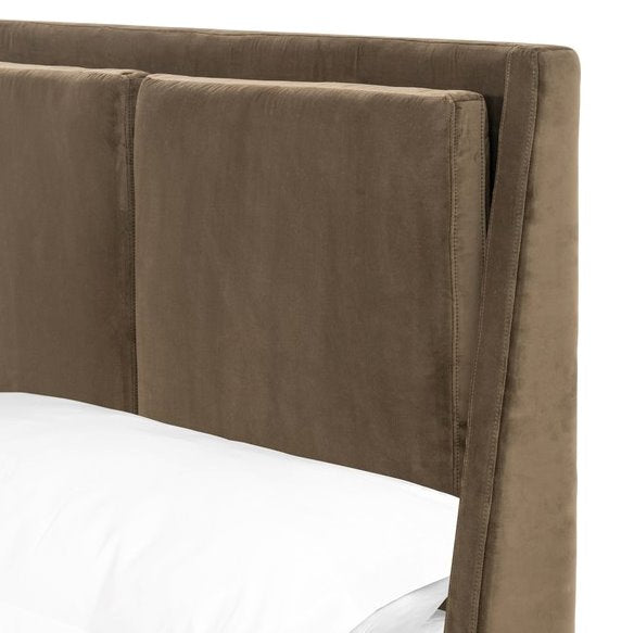 Potter Bed: Up-close Headboard Cushioning