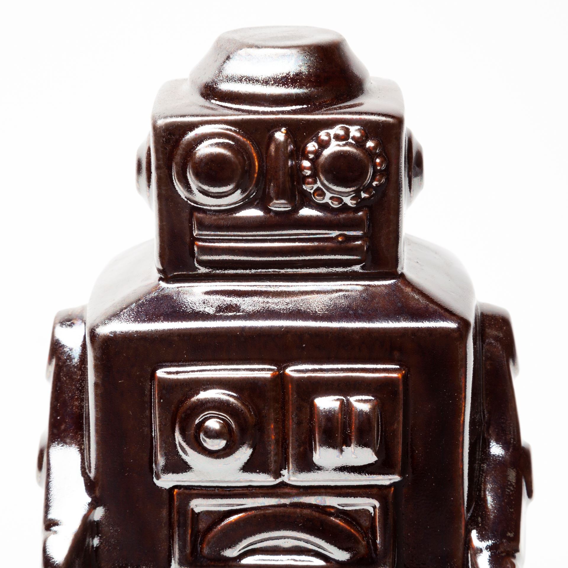 Silver Robot Figure - Mercana