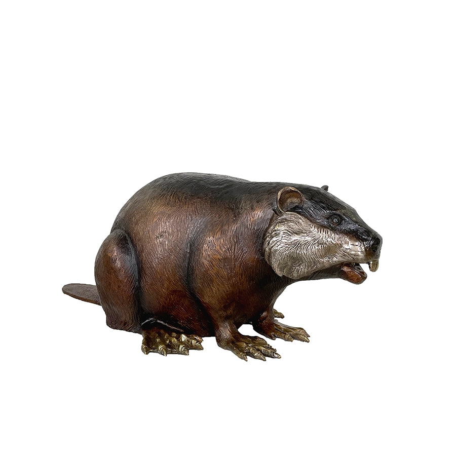 Bronze Beaver Sculpture - shop unique home decor at City Home PDX