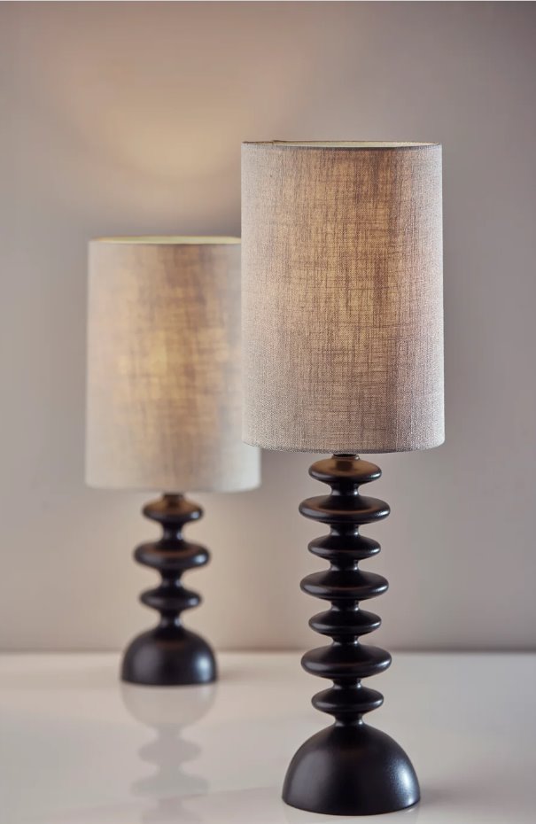 Beatrice Tall Table Lamp: Light-On View