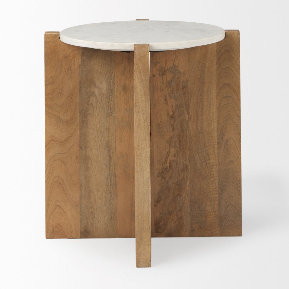 Bianca Side Table: Side View
