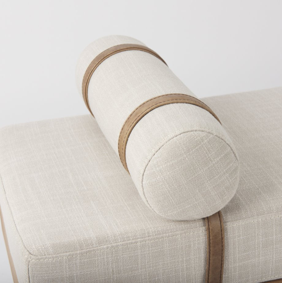 Colburne Bench: Bolster Pillow View