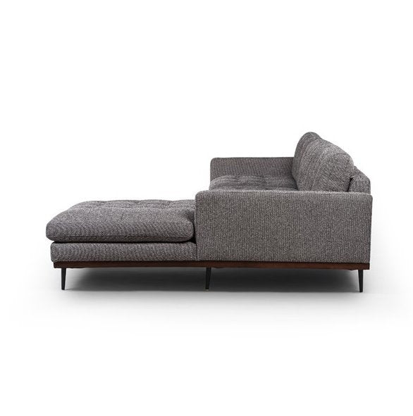 Lexi 2-Piece Upholstered Sectional: Side View
