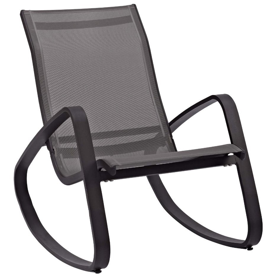 Traveler Rocking Outdoor Patio Mesh Sling Lounge Chair: Available Online at City Home PDX