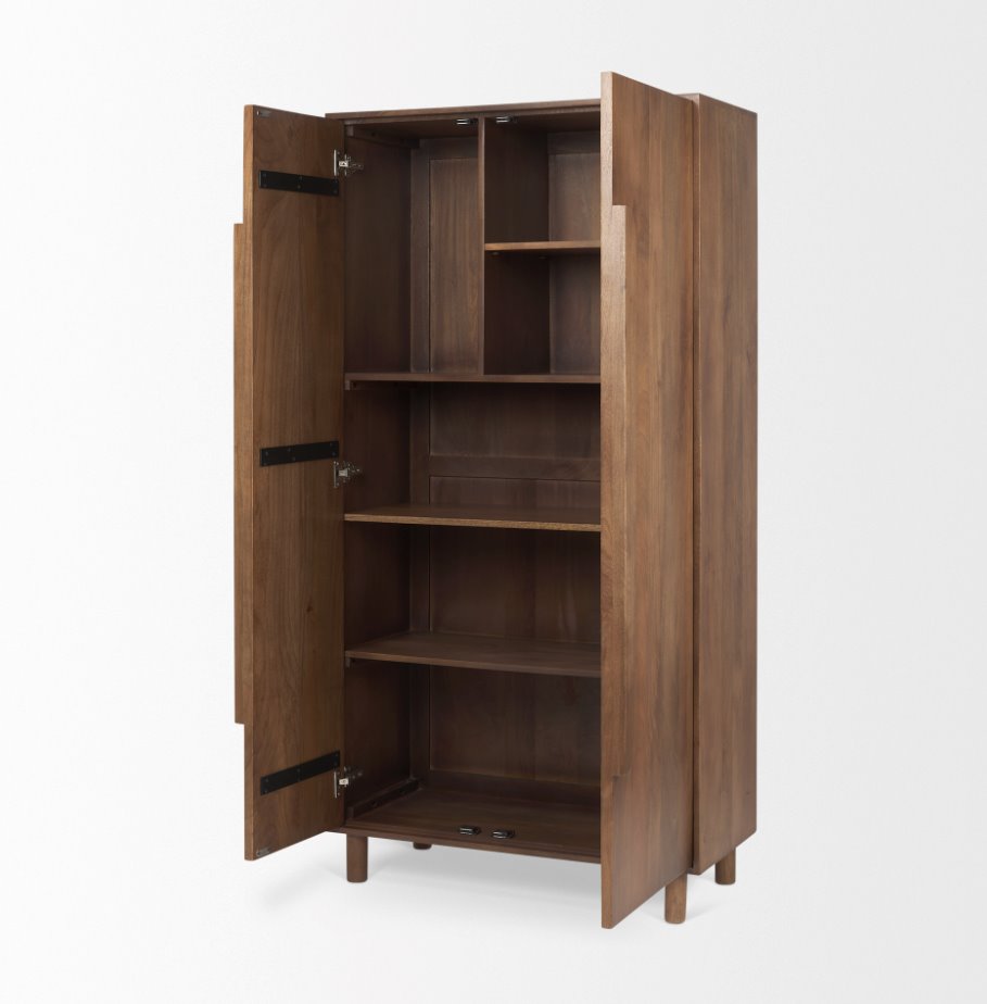 Astrid Armoire: Cabinet Open View