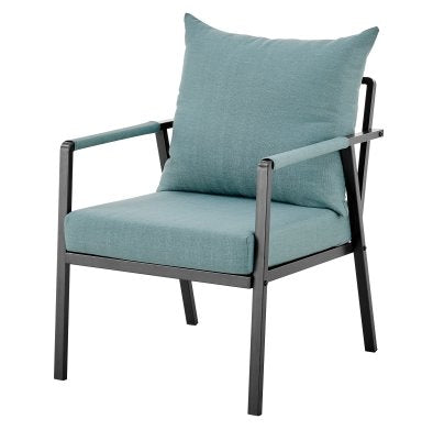Rivano Fabric Outdoor Accent Arm Chair: Available at City Home PDX