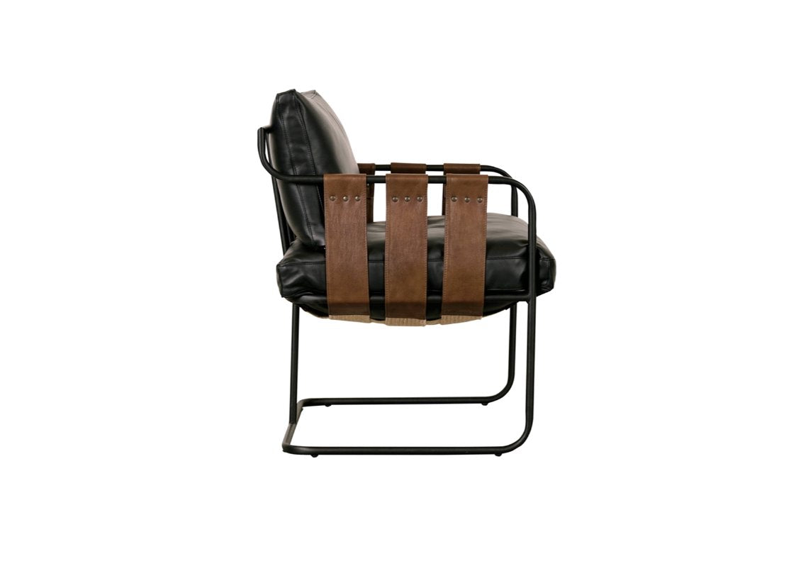 Toluca Accent Chair: Product Side View
