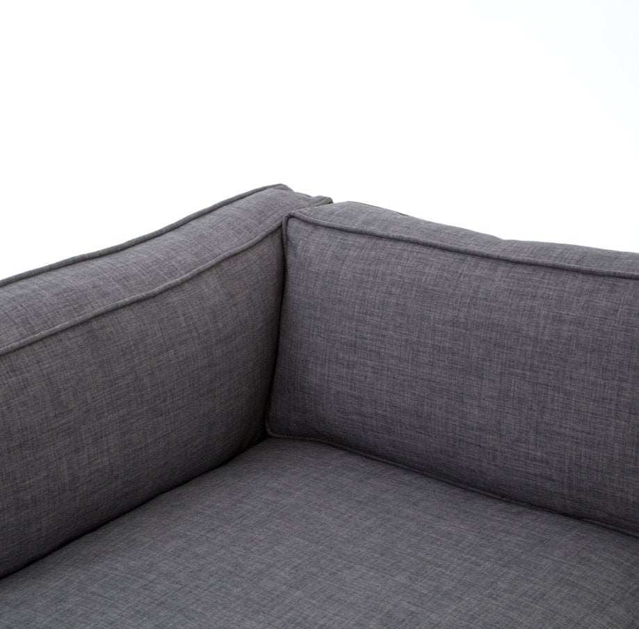 Grammercy 3-Piece Sectional in Bennett Charcoal