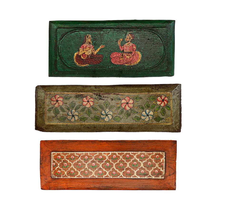 Vintage Painted Furniture Panel