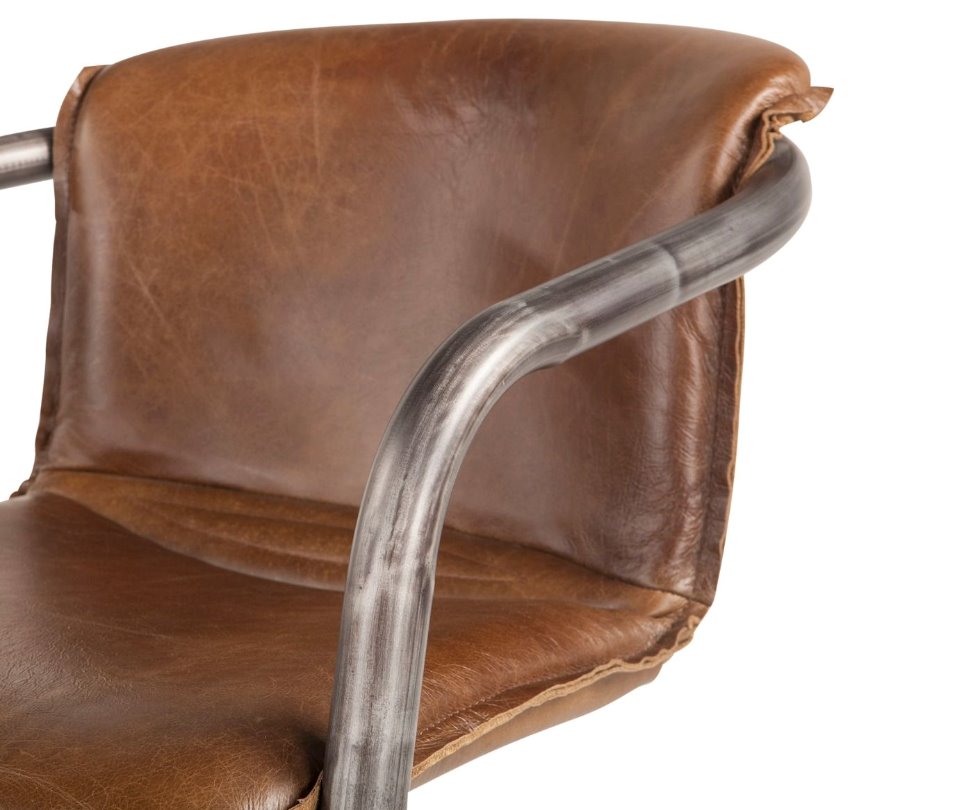 Portofino Berham Chestnut Dining Chairs- Up Close Photo