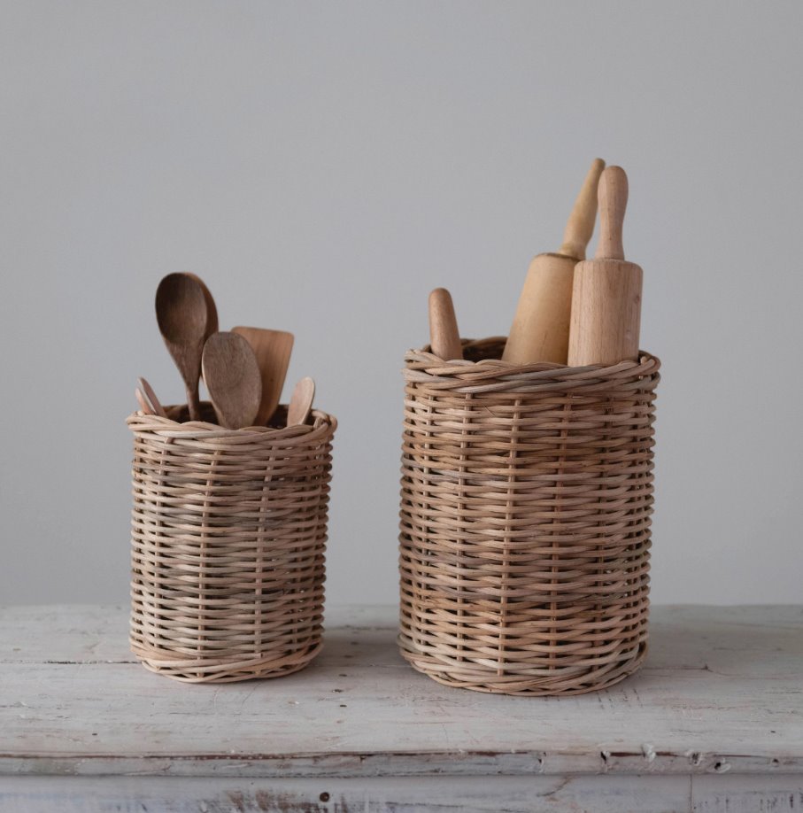Hand-Woven Wicker Baskets: Style View