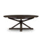 Cintra Extension Round Dining Table | Farmhouse Extendable Table