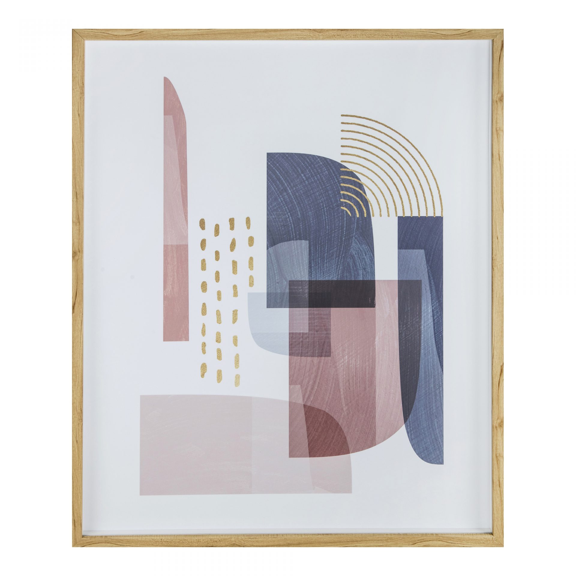 Spirited Abstract Framed Wall Art - Moe's