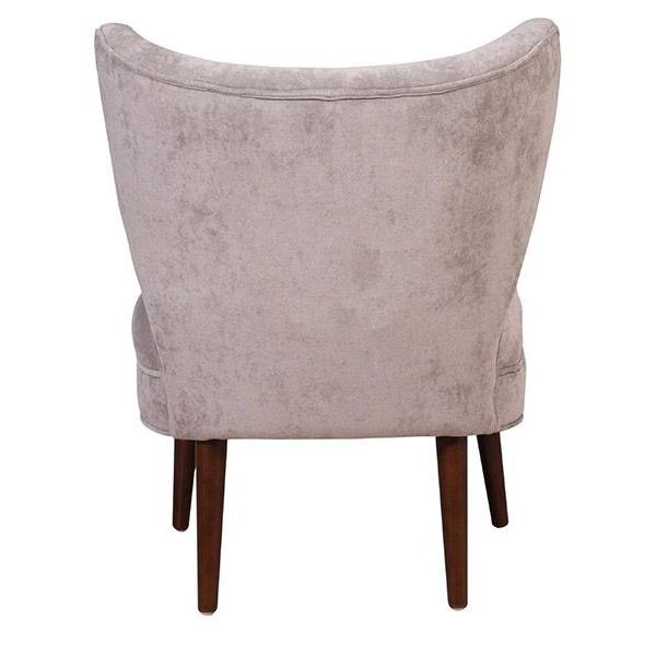 Layla Velvet Accent Chair - porter
