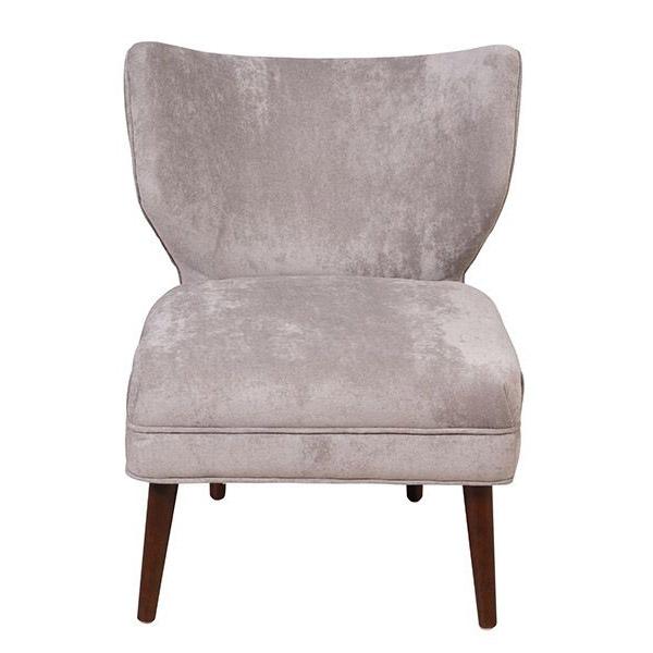 Layla Velvet Accent Chair - porter