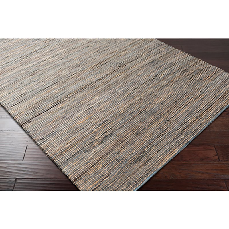Adobe Rug — Blue and Taupe - Surya