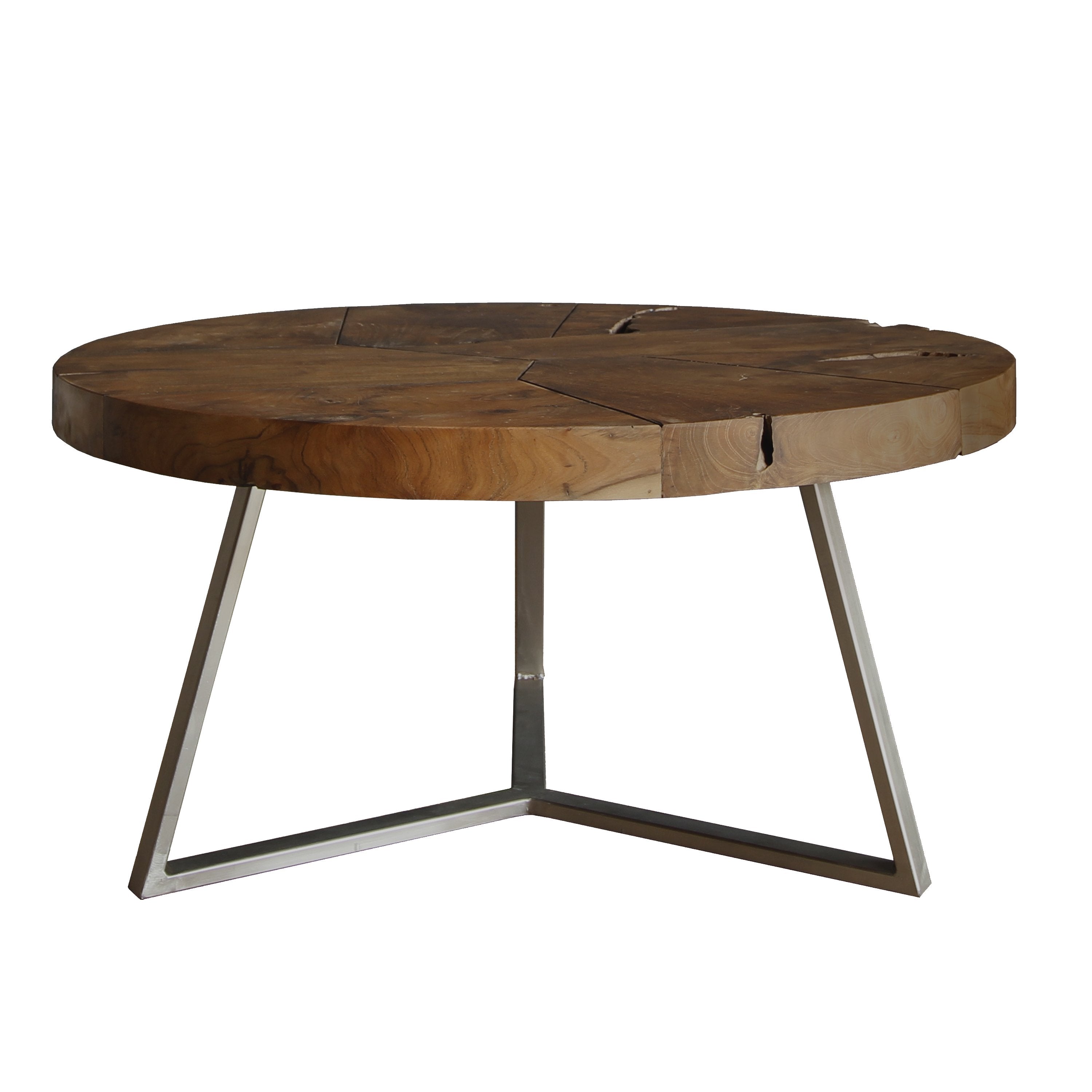 Leon Reclaimed Teak Coffee Table - New Pacific Direct