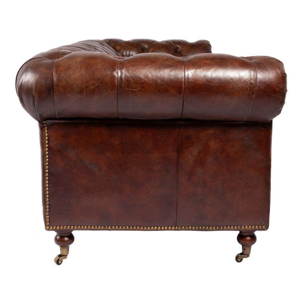 Birmingham Leather Sofa Top Grain Leather Chesterfield City Home