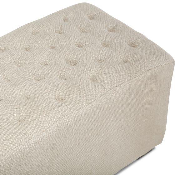 D'Orsay Upholstered Bench - 2 Sizes & Fabrics - HTD