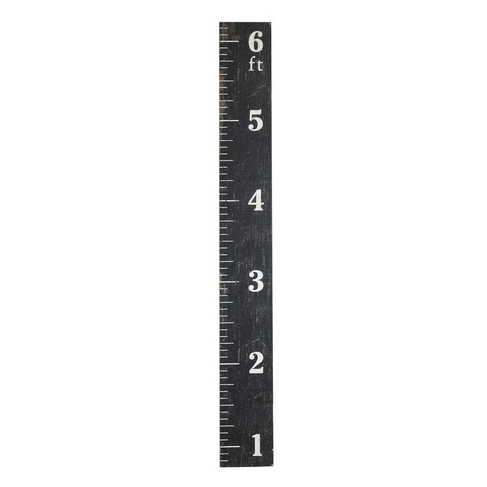 6 Foot Ruler Chalkboard Growth Chart for Kids | City Home