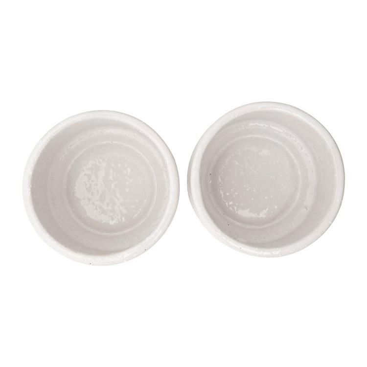 Stoneware Salt & Pepper Pots - Set of 2 - Creative Co-Op