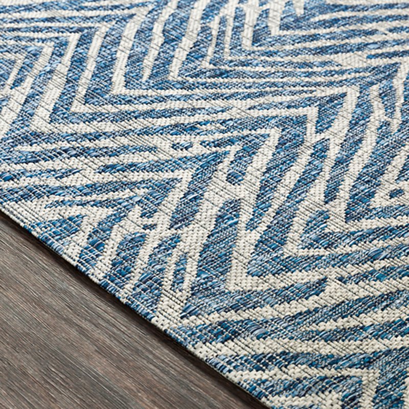 Eagean Indoor/Outdoor Rug — Blue and Gray - Surya