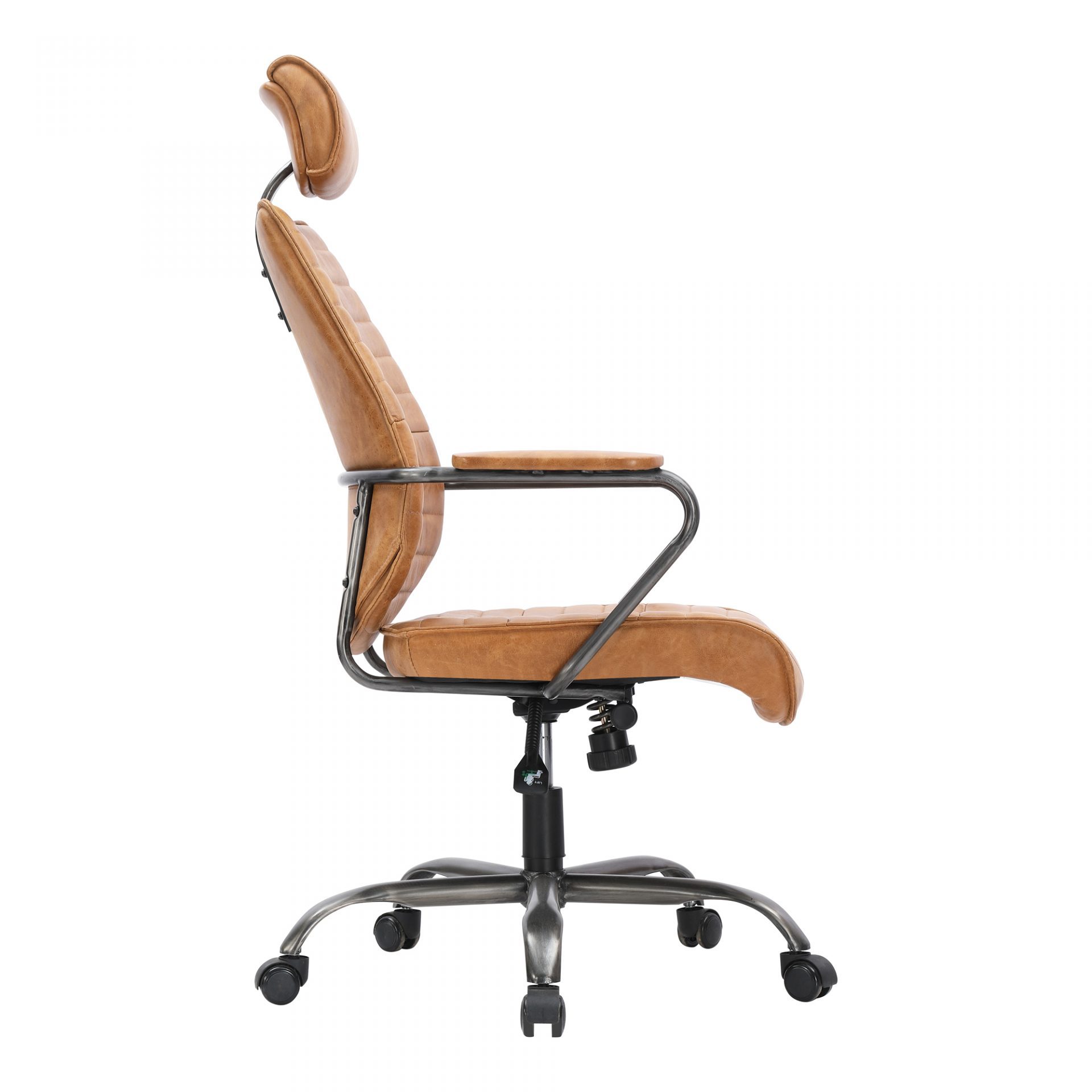 Executive Leather Swivel Office Chair - 2 Colors - Moe's